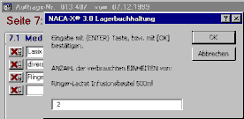 Lagerbuchhaltung